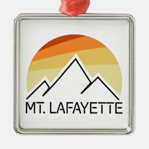 Lafayette New Hampshire Retro Ornament Aus Metall