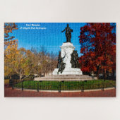 Lafayette Park Washington DC. Jigsaw Puzzle (Horizontal)