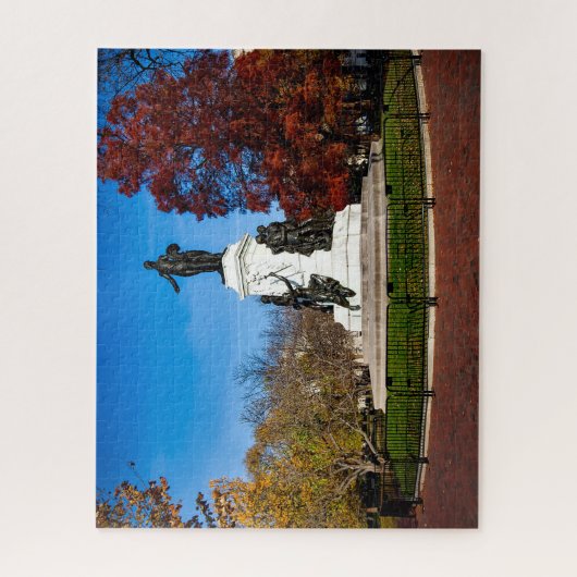 Lafayette Park Washington DC. Puzzle (Vertikal)