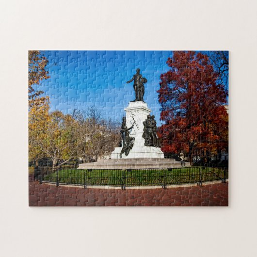 Lafayette Park Washington DC. Puzzle (Horizontal)