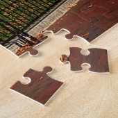 Lafayette Park Washington DC. Weihnachtsgrüße Puzzle (Seite)