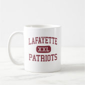 Lafayette - Patrioten - hoch - Brooklyn New York Kaffeetasse (Links)