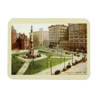 Lafayette-Platz Buffalo NY 1915 Vintage-Postkarte