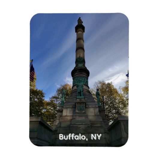 Lafayette-Platz-Denkmal Magnet (Vertikal)