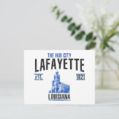 Lafayette Postkarte (Stehend Vorderseite)