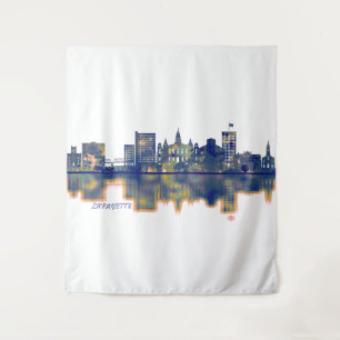 Lafayette Skyline Wandteppich