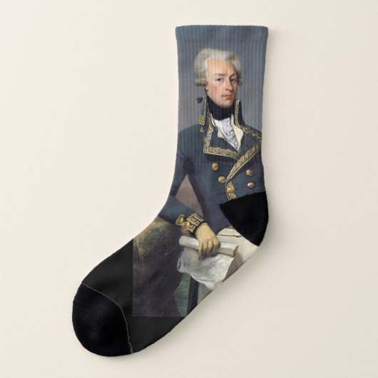 Lafayette Socks, Marquis de Lafayette Socken (Links - Außen)