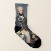 Lafayette Socks, Marquis de Lafayette Socken (Links - Innen)