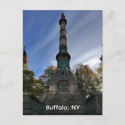 Lafayette Square Monument Postkarte (Vorderseite)