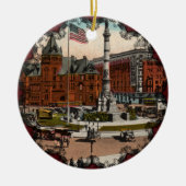 Lafayette Square Vintag Buffalo Keramikornament (Vorne)