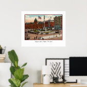 Lafayette Square Vintage Buffalo Plakat (Heimbüro)