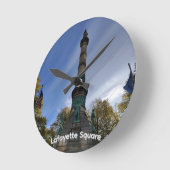 Lafayette Square Wanduhr (Winkel)