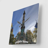 Lafayette Square Wanduhr (Winkel)