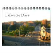 Lafayette-Tage Kalender (Titelbild)