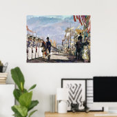 Lafayette und die Nationalgarde von Ken Riley Poster (Heimbüro)