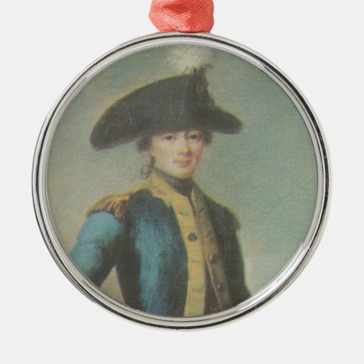 Lafayette-Verzierung Ornament Aus Metall (Vorne)
