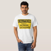 LAFS-Vorsicht Extrem-Blähung T-Shirt (Vorne ganz)