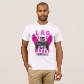 "Lag is my worst enemy" - Gamer graphic T-shirt (Vorne ganz)