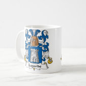 Lagarde Familienwappen Kaffeetasse (Vorderseite Links)