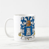 Lagarde Familienwappen Kaffeetasse (Links)