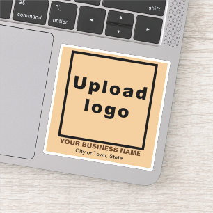 Lage am hellbraunen Platz Vinyl Aufkleber