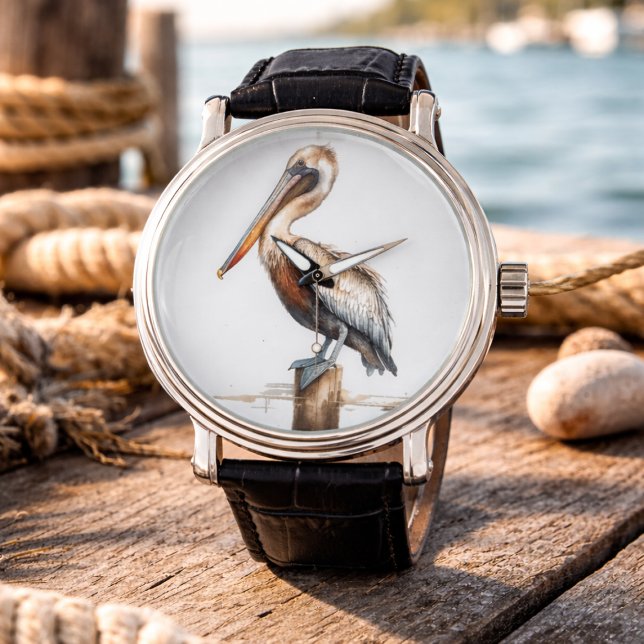Lage des Pelikans Armbanduhr (Von Creator hochgeladen)