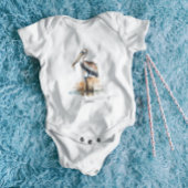 Lage des Pelikans Baby Strampler