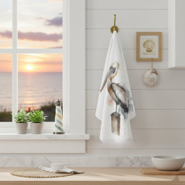 Lage des Pelikans Geschirrtuch