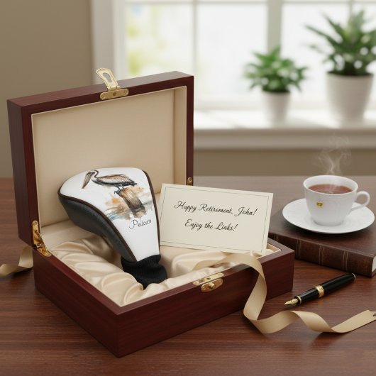 Lage des Pelikans Golf Headcover