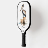 Lage des Pelikans Pickleball Schläger (Links)