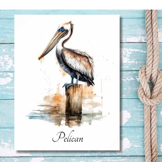 Lage des Pelikans Poster