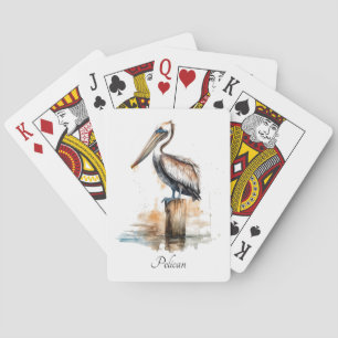 Lage des Pelikans Spielkarten