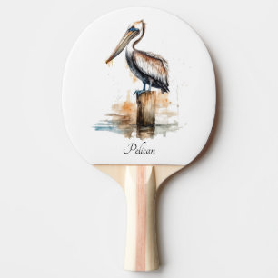 Lage des Pelikans Tischtennis Schläger