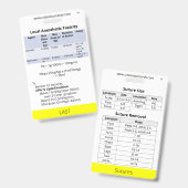 Lage/LETZTES Abzeichen Ausweis (Vorder- & Rückseite)