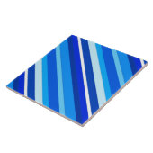 Lagen-Candy-Streifen - Kobalt und blass Fliese (Seite)