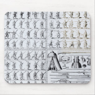 Lagen für Musketiere und Pikemen Mousepad