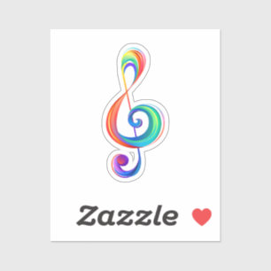 Lagen-Regenbogendreieck Aufkleber