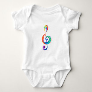 Lagen-Regenbogendreieck Baby Strampler