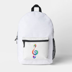 Lagen-Regenbogendreieck Bedruckter Rucksack
