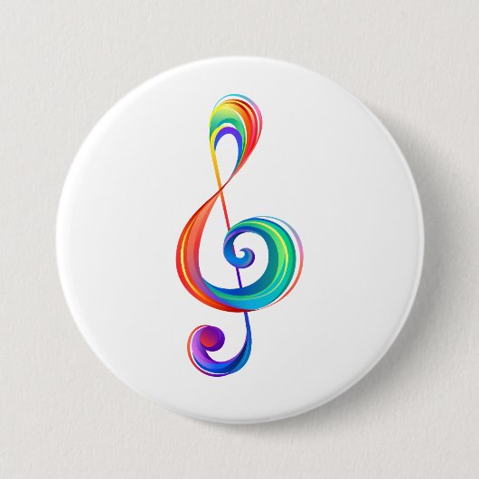 Lagen-Regenbogendreieck Button (Vorderseite)