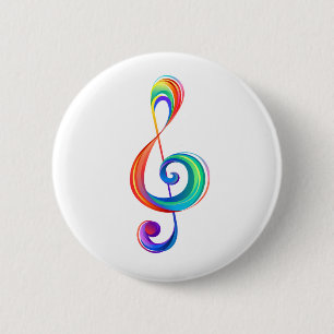 Lagen-Regenbogendreieck Button