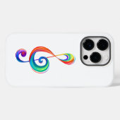 Lagen-Regenbogendreieck Case-Mate iPhone Hülle (Rückseite (Horizontal))