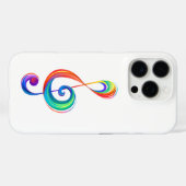 Lagen-Regenbogendreieck Case-Mate iPhone Hülle (Rückseite (Horizontal))