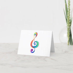 Lagen-Regenbogendreieck Dankeskarte