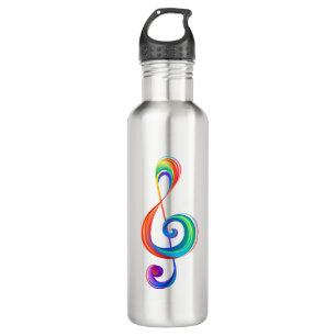 Lagen-Regenbogendreieck Edelstahlflasche