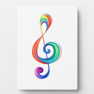 Lagen-Regenbogendreieck Fotoplatte