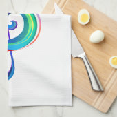 Lagen-Regenbogendreieck Geschirrtuch (Viertel Falte)