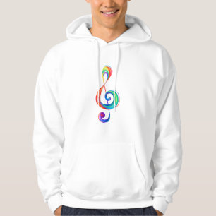 Lagen-Regenbogendreieck Hoodie