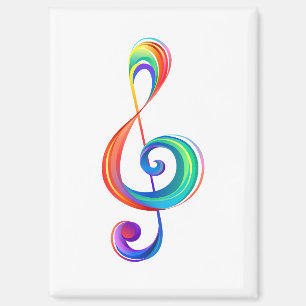 Lagen-Regenbogendreieck Magnet