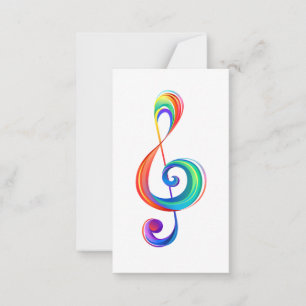 Lagen-Regenbogendreieck Mitteilungskarte